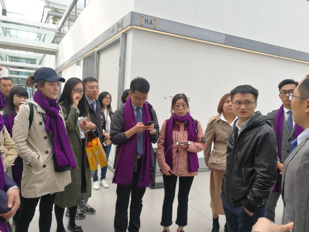 【參觀訪問】中顯恒業霍剛董事長參加清華大學法國、意大利移動課堂