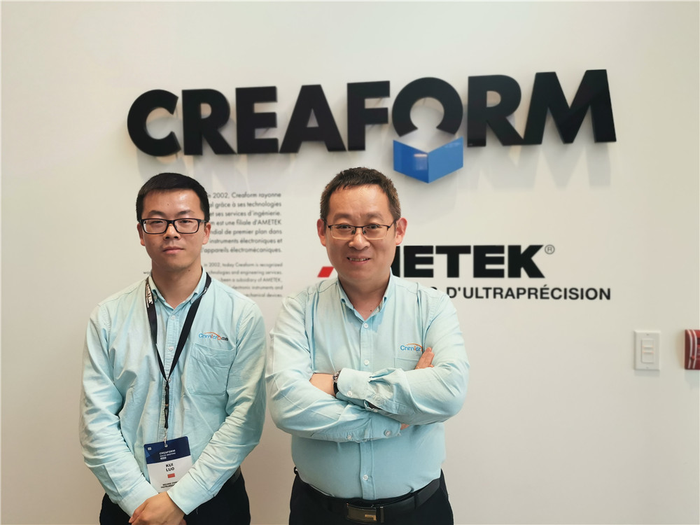 北京中顯應(yīng)邀參訪形創(chuàng)（CREAFORM）總部，HANYSCAN BLACK首單花落梅賽德斯-奔馳