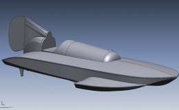 CREAFORM HandySCAN 700 形創手持式三維激光掃描儀在水上飛機賽車行業的應用